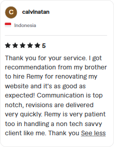 Positive feedback for trusted WordPress developer