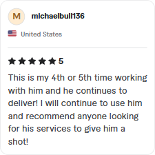 Positive review for top WordPress development service