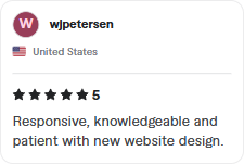 Client feedback on custom WordPress website creation