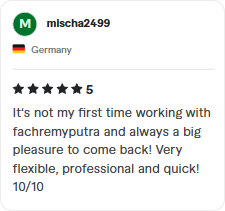 5-star review for reliable WordPress development service