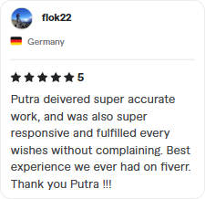 Great review for freelance WordPress developer